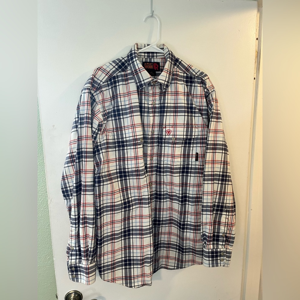 Ariat FR Pearl Snap Work Shirt